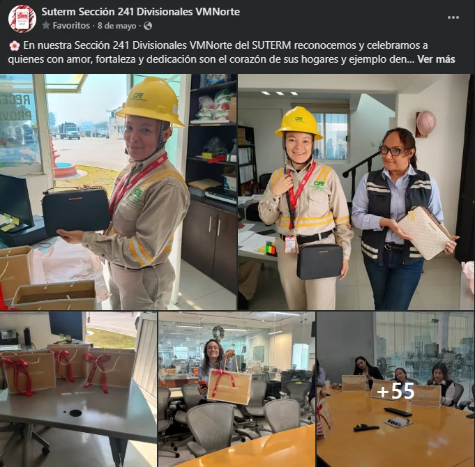 Entrega de presentes por el Día de las Madres 2026